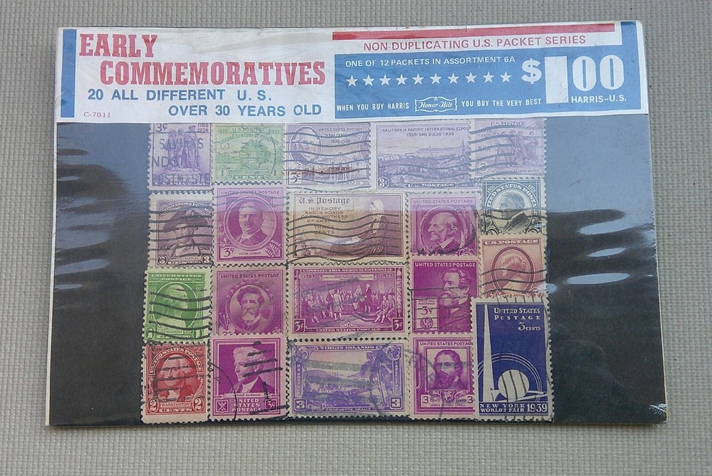 Vintage 1980s Harris Masterwork U.S. Postage Stamp Collection–Sealed in Package