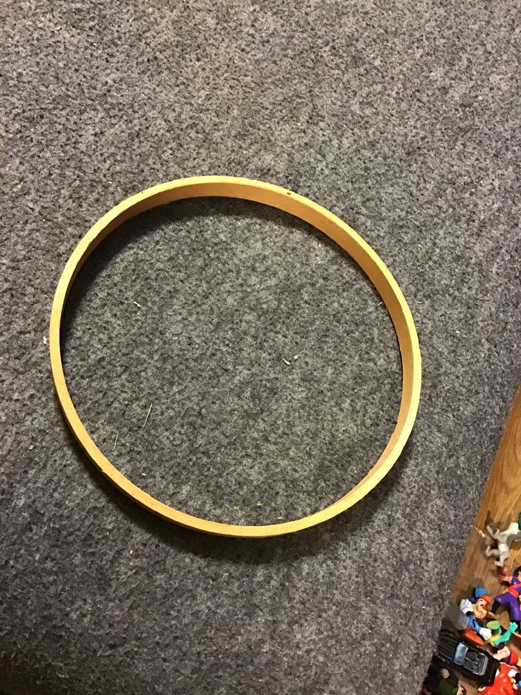 WOODEN HOOPS  - 6”