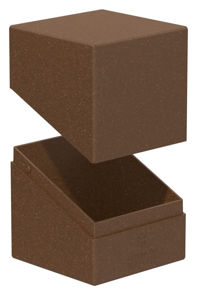 Boulder Return To Earth Commander 100 Deck Box - Brown