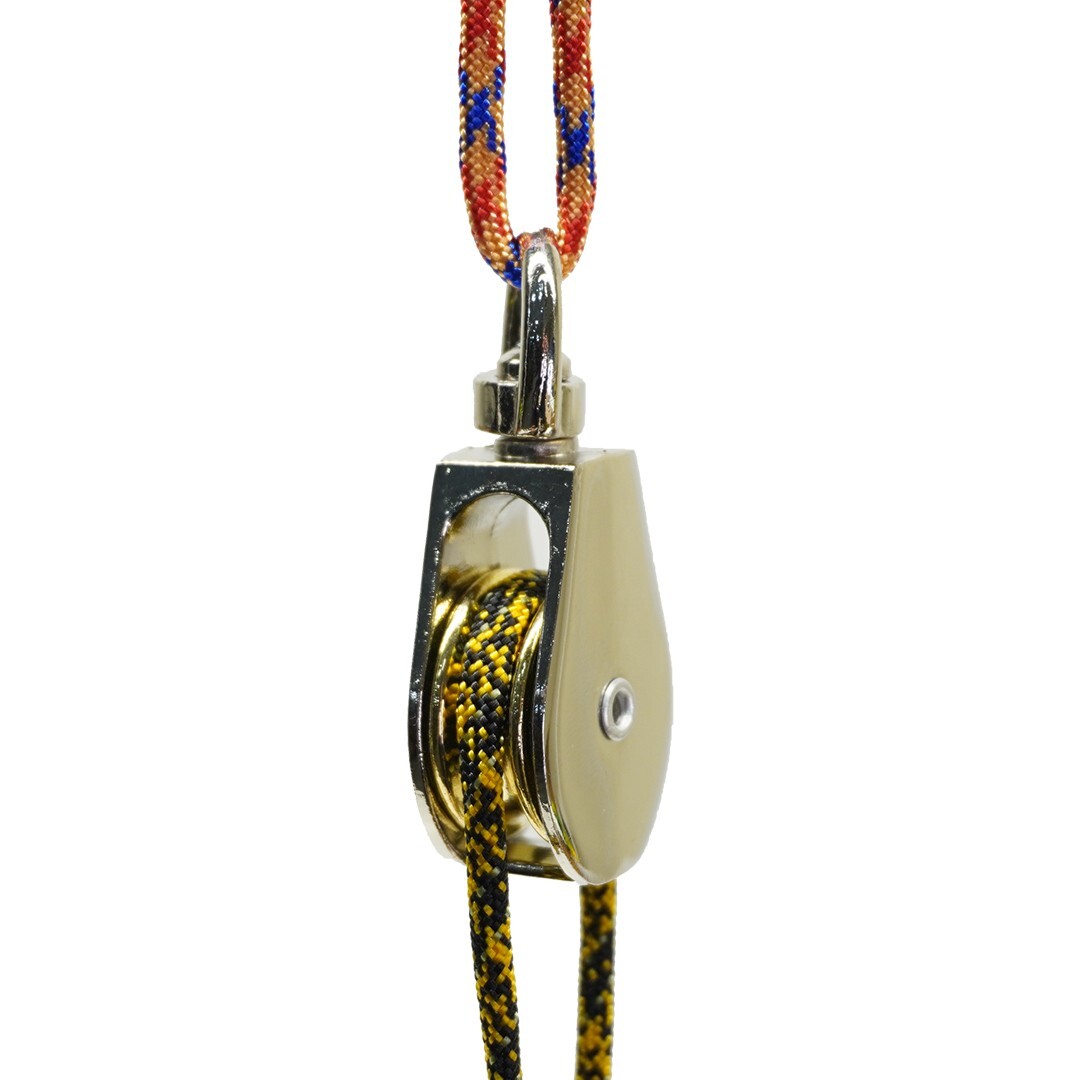 Light Duty Pulley - Durable Design for Lifting, Hanging Wire and Rope (2 Pack)