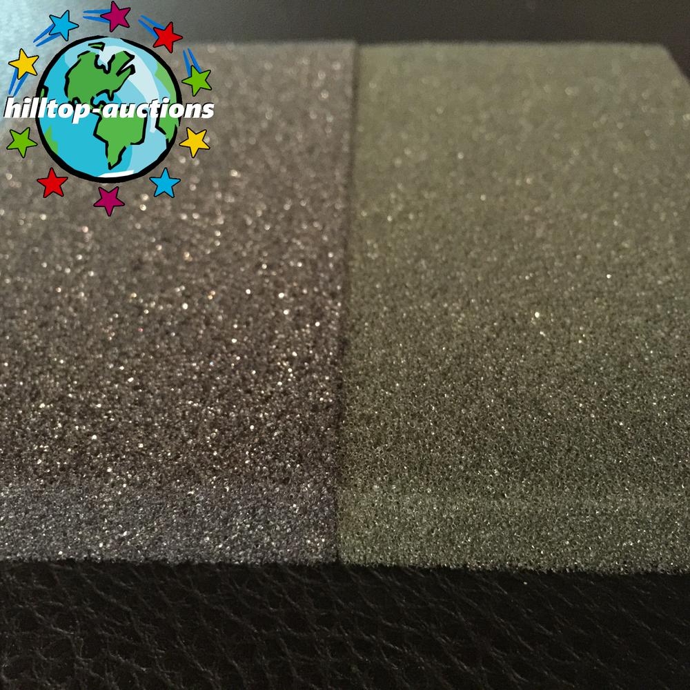 LONG BOX FOAM BLOCK INSERT FOR SEGA SATURN/CD/PS1 -CHOOSE THICKNESS AND QUANTITY