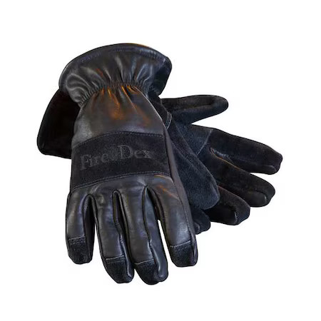 Fire-Dex G2lmdc Leather Glove, Gauntlet Cuff