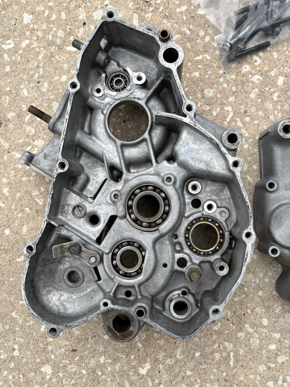 Suzuki RM125 1995 95 Rm 125 Crankcase Cases Left Right