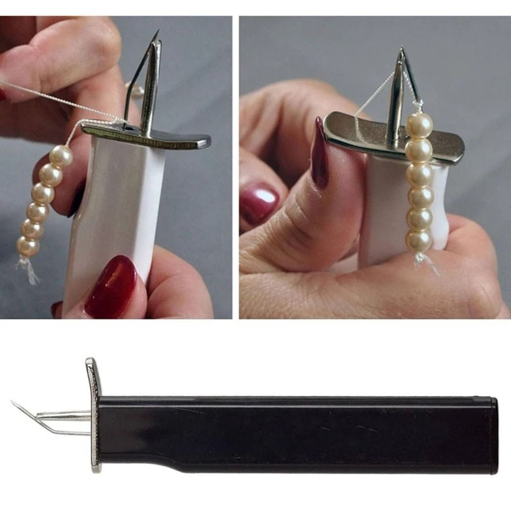 Beading Knotting Tool Stringing Scattered Loose Beads Beaded Thread Knotter
