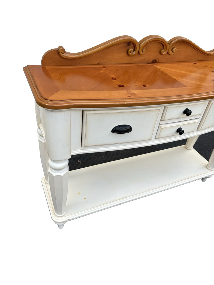 66890 Modern Country Buffet Sideboard Server Cabinet