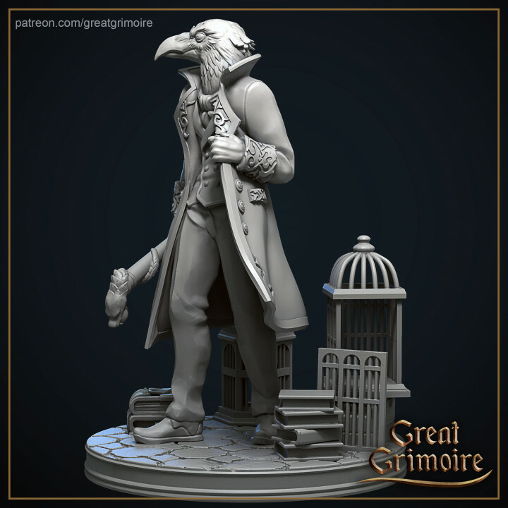 Dr. Miles Rook Miniature | D&D DnD |