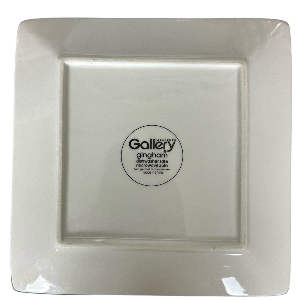 TableTops Gallery Gingham Dinnerware 4-Piece Place Setting