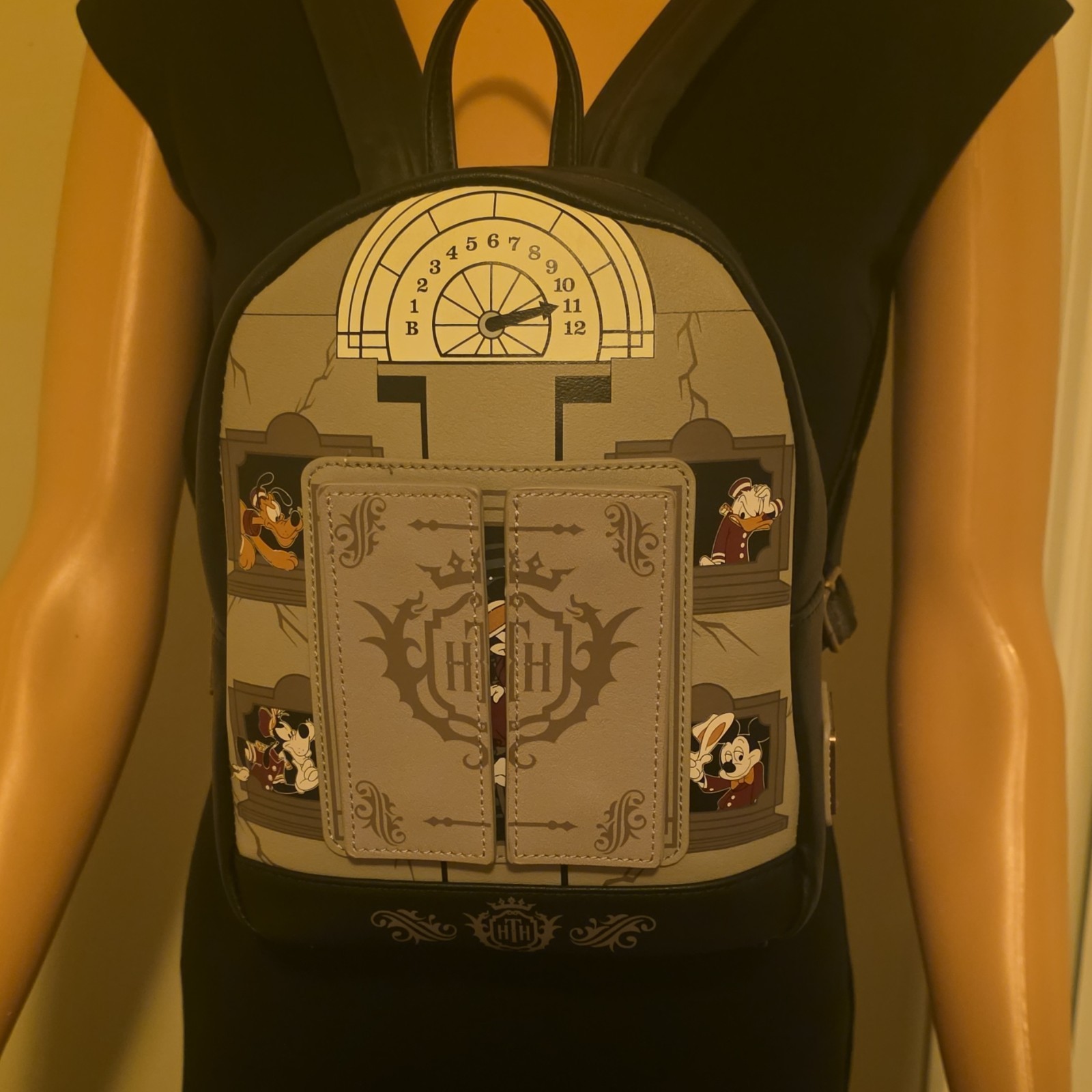 Loungefly Haunted Mansion Disney Parks Mini Backpack Mickey Minnie Pluto Donald