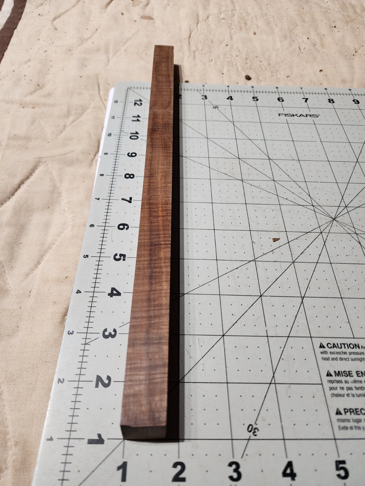 Two Long Pen Or Wand Blanks, Snakewood And Ringed Gidgee