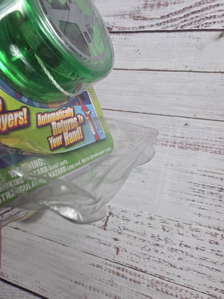 Duncan Toys Reflex Auto Return Yo-Yo Beginner String Trick Green 3513AR