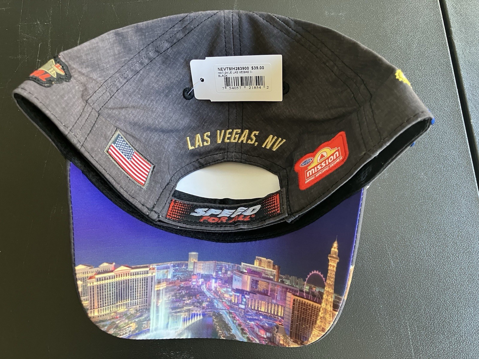 NHRA DRAG RACING 2024 NEVADA NATIONALS NUMBERED EVENT HAT