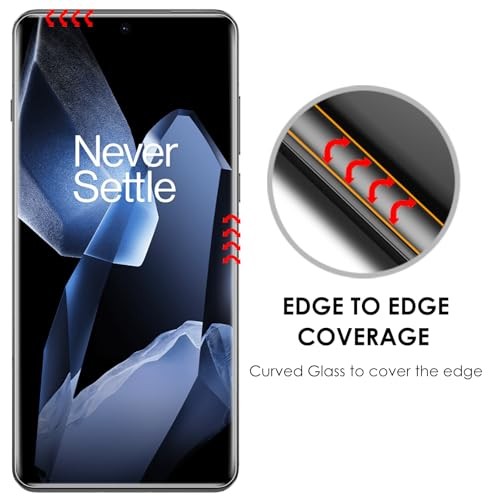 Screen Protector for OnePlus 13 [3 Pack], Tempered Glass UV Set, 9H Hardness