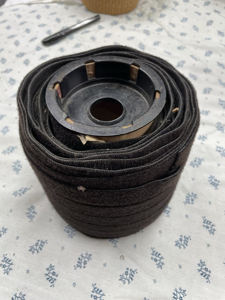 Velcro 3/4” Black HOOK & LOOP SEW-ON-TYPE BULK ROLL 25yards Maybe More