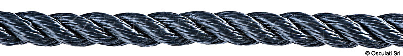 Osculati 3-strand line blue 12 mm
