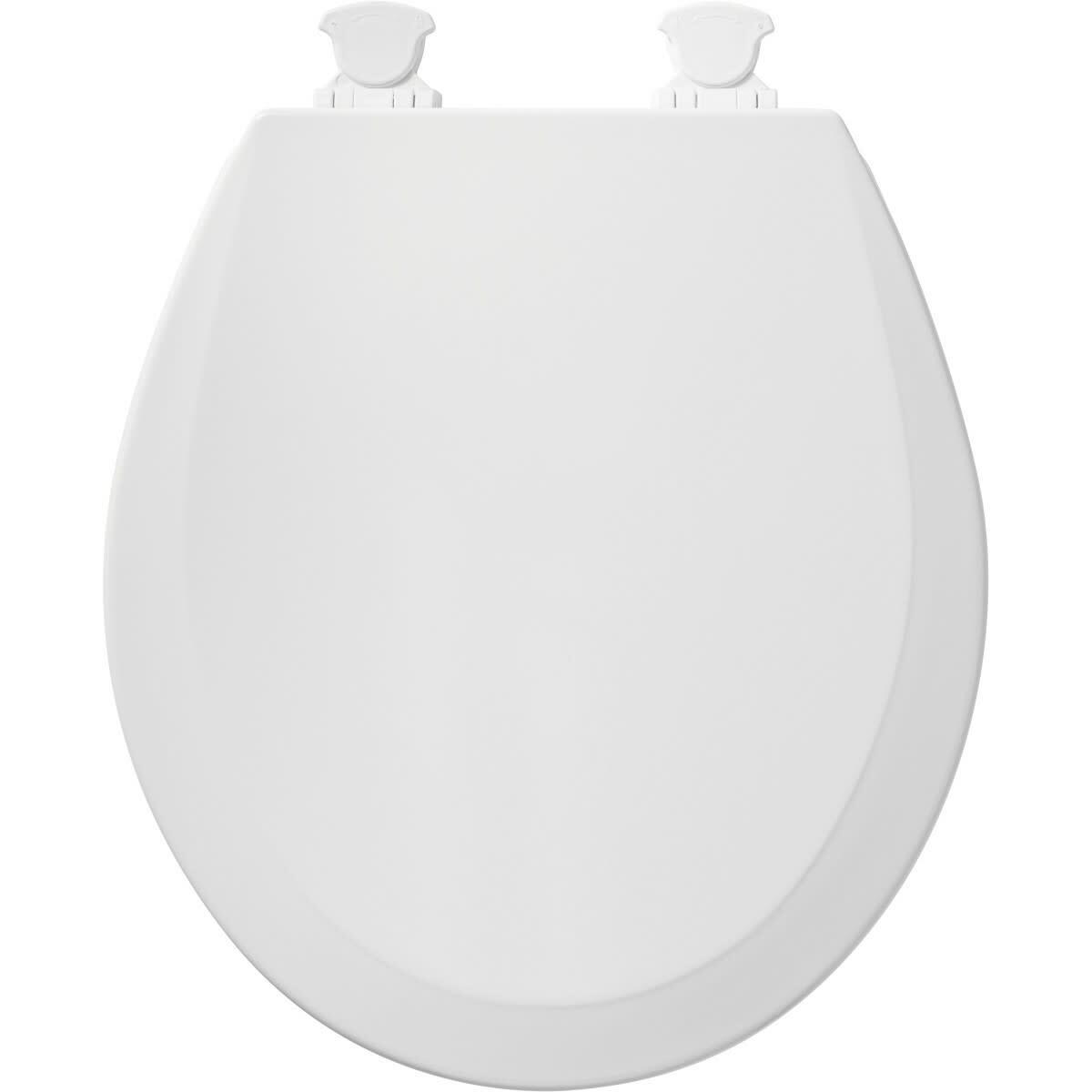 Bemis 500EC Round Closed-Front Enameled Wood Toilet Seat