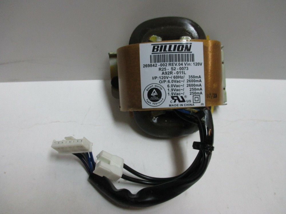 Bose 269842-002 Rev Billion Transformer test working