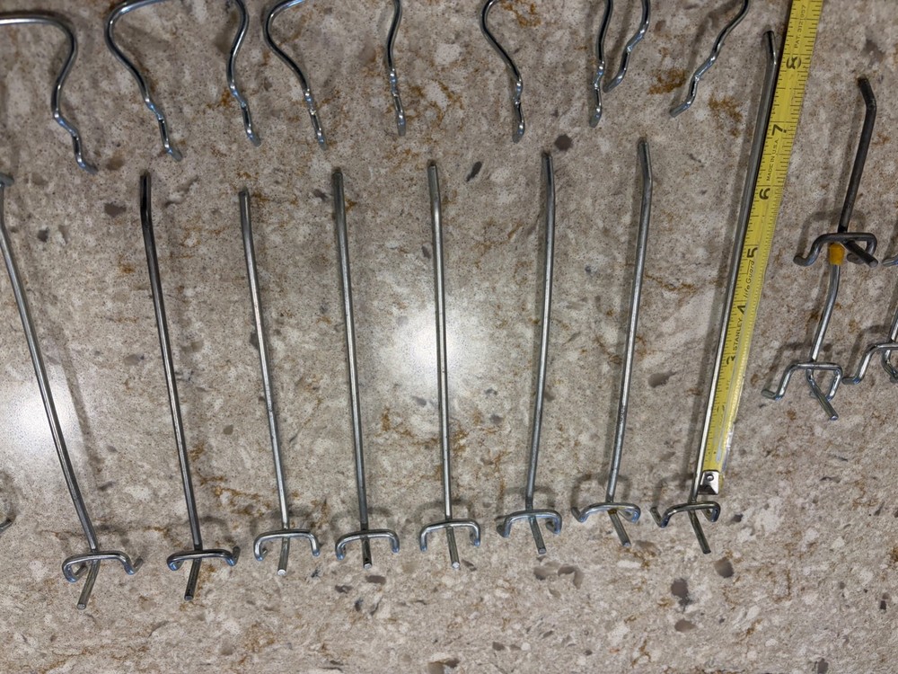 Pegboard Accessories for Organizing Tools in Workshop, Garage