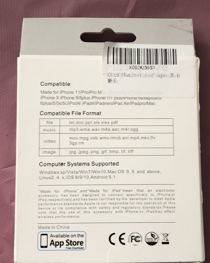 Multi-Functional USB forIPhone/IPad/IPod Compatible With IOSAndroid Windows