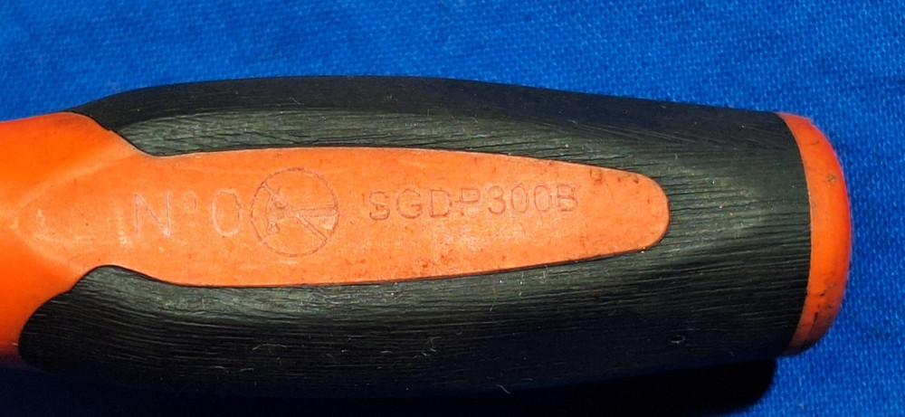 Snap-On SGDP300B 6" mini phillips screwdriver Orange handle