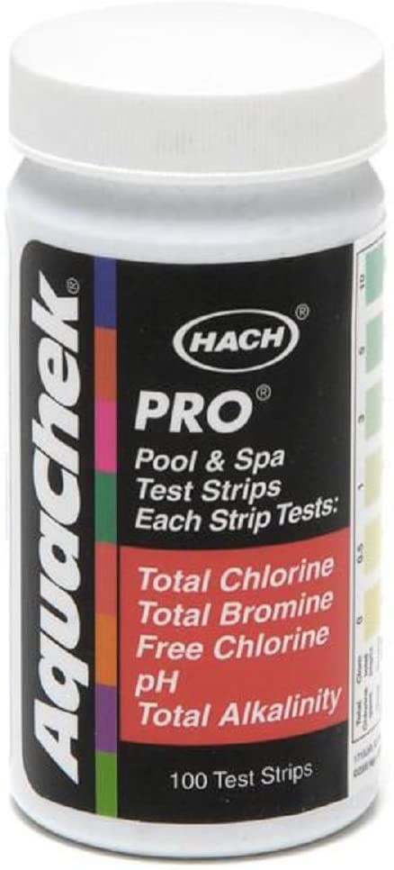 AquaChek Chlorine Test Strips 100 Count Pool Spa Water Testing
