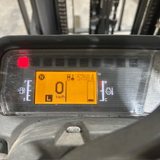 2019 Cat 2C5000 5000lb Used Forklift Triple Mast Sideshift LP Gas 5768 Hours