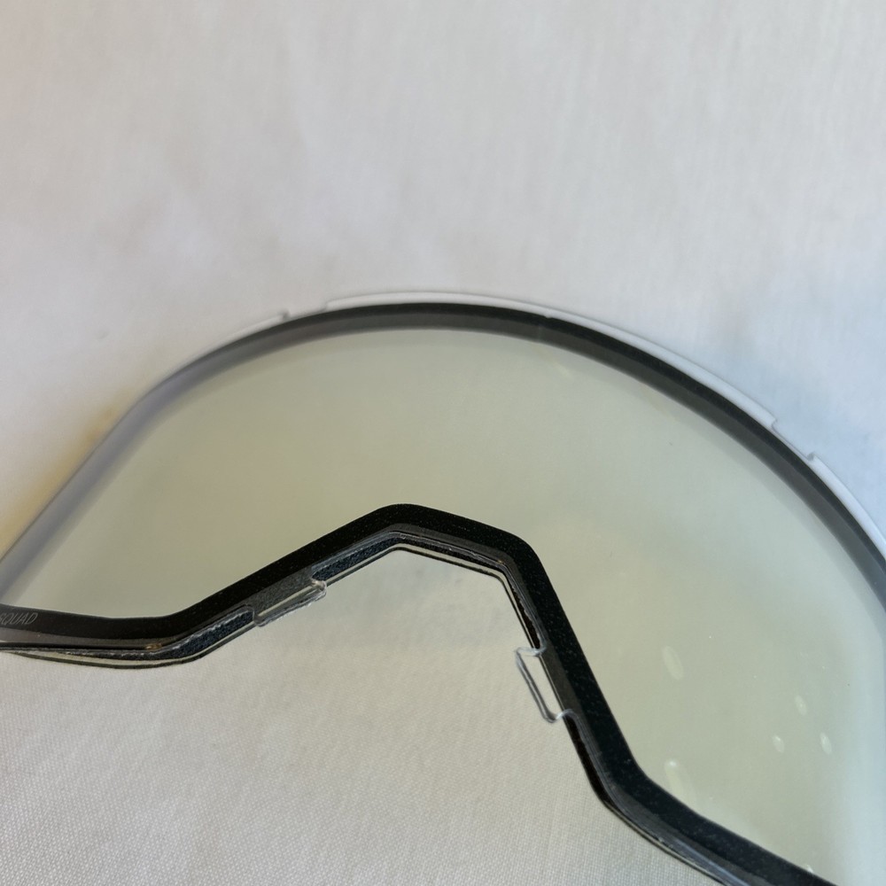 Smith Squad Goggle Replacement Lens ChromaPop Medium Fit Clear