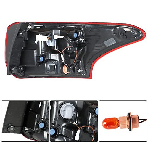 Driver Side Outer Tail Light Assembly Replacement for Outlander 2016 Left Side
