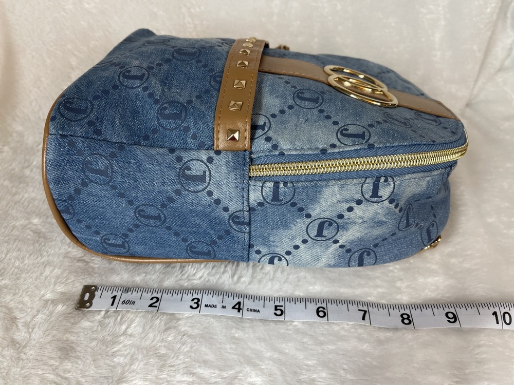 Justice Girls Denim Mini Backpack