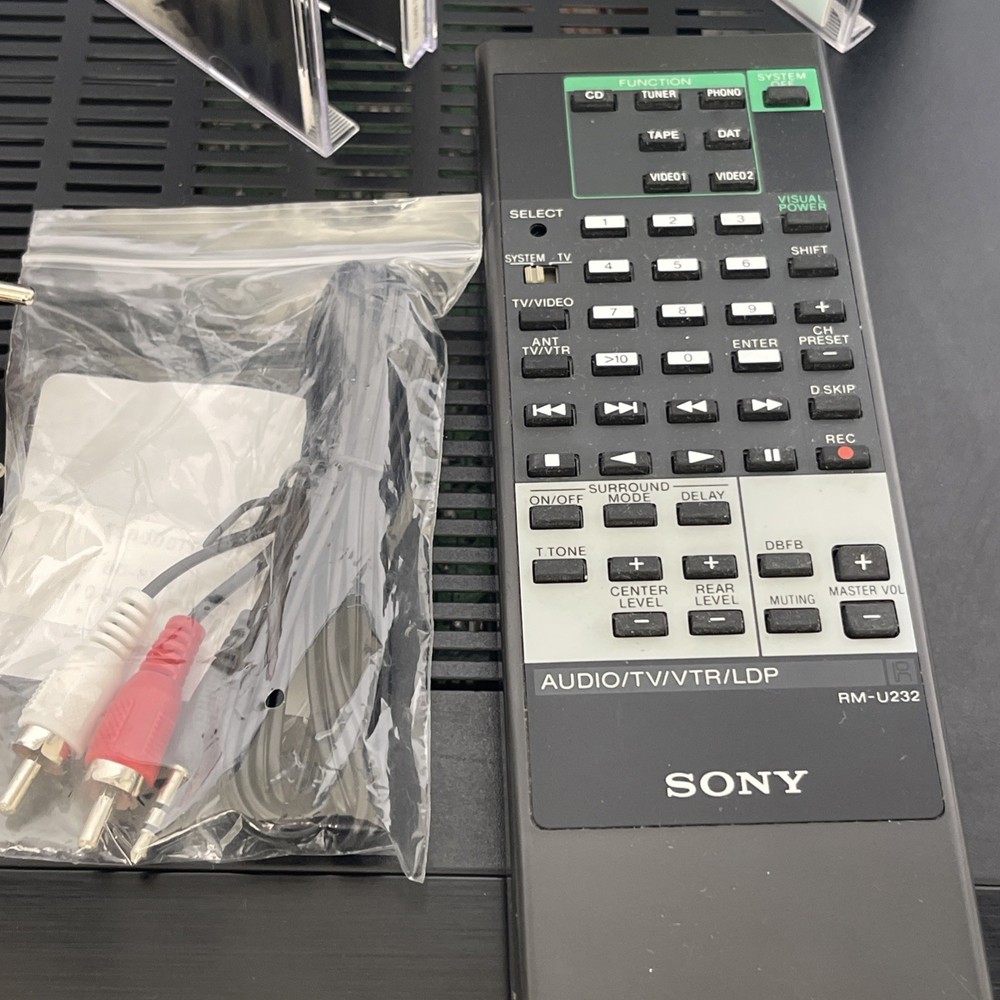 TESTED Sony STR-D911 Digital Sig. Processing Audio/Video Control + REMOTE BUNDLE