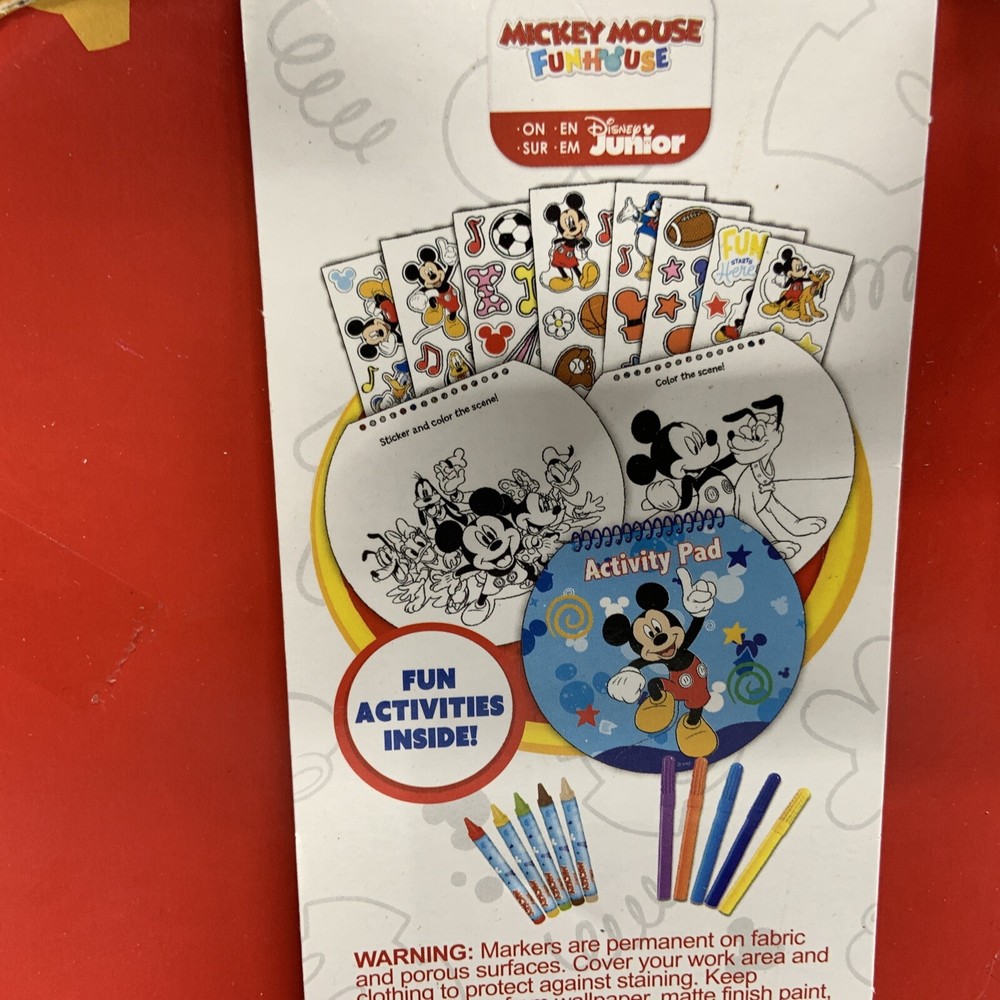 Disney Junior Mickey Mouse 33 Piece Activity Art set