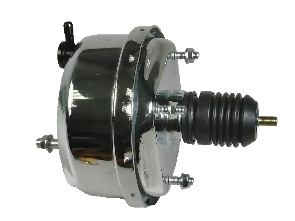 1964-66 Ford Mustang 7" Chrome Power Brake Booster Master Cylinder Disc Disc kit