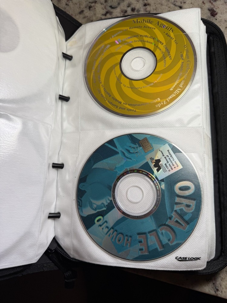 Vintage Microsoft Developer CD Lot Visual Basic C++ Oracle NT SQL 90s