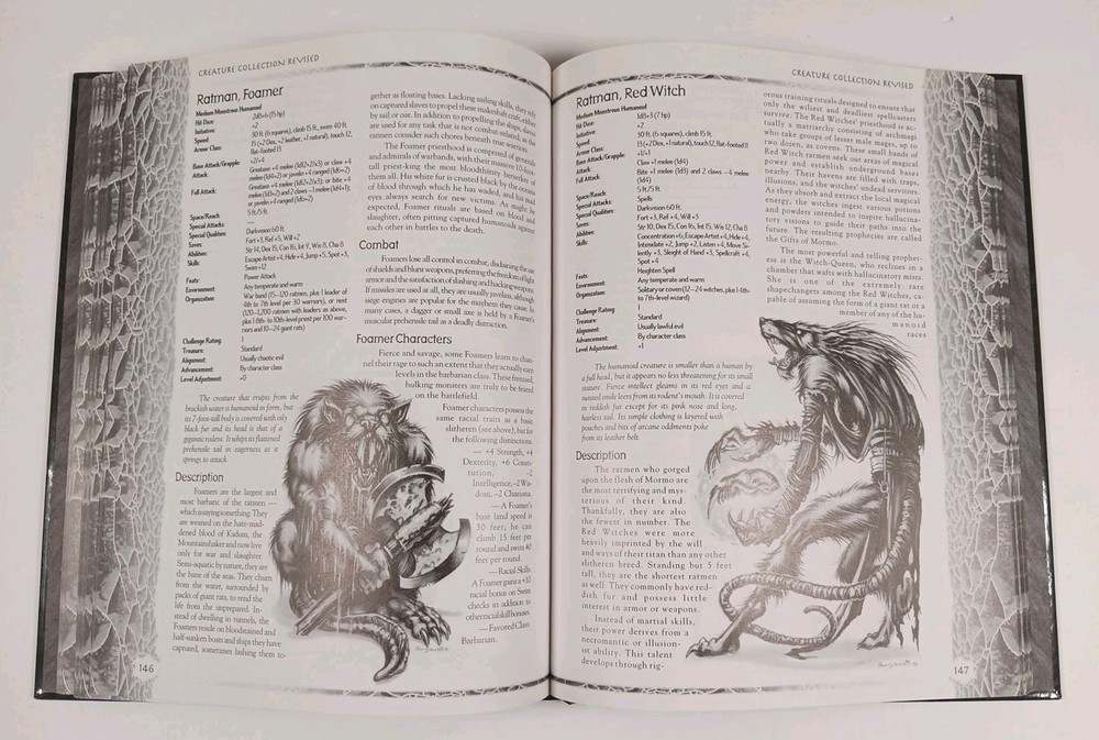 Sword And Sorcery Creature Collection Revised, by Carricker, Joseph