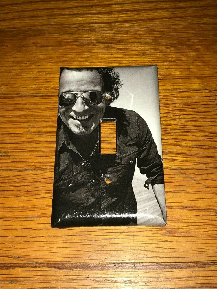 BRUCE SPRINGSTEEN CLASSIC ROCK LEGEND Light Switch Cover Plate