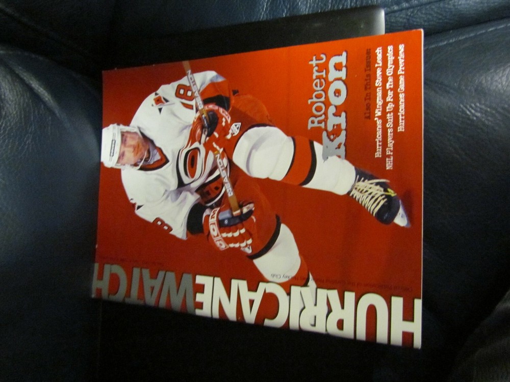 Carolina Hurricane Watch Robert Kron Dec 26, 1997-Feb 4, 1998   Program