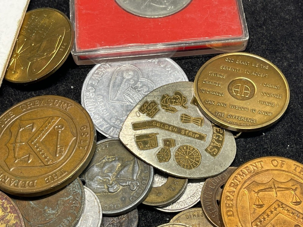Assorted World Foreign Token Medal Lot