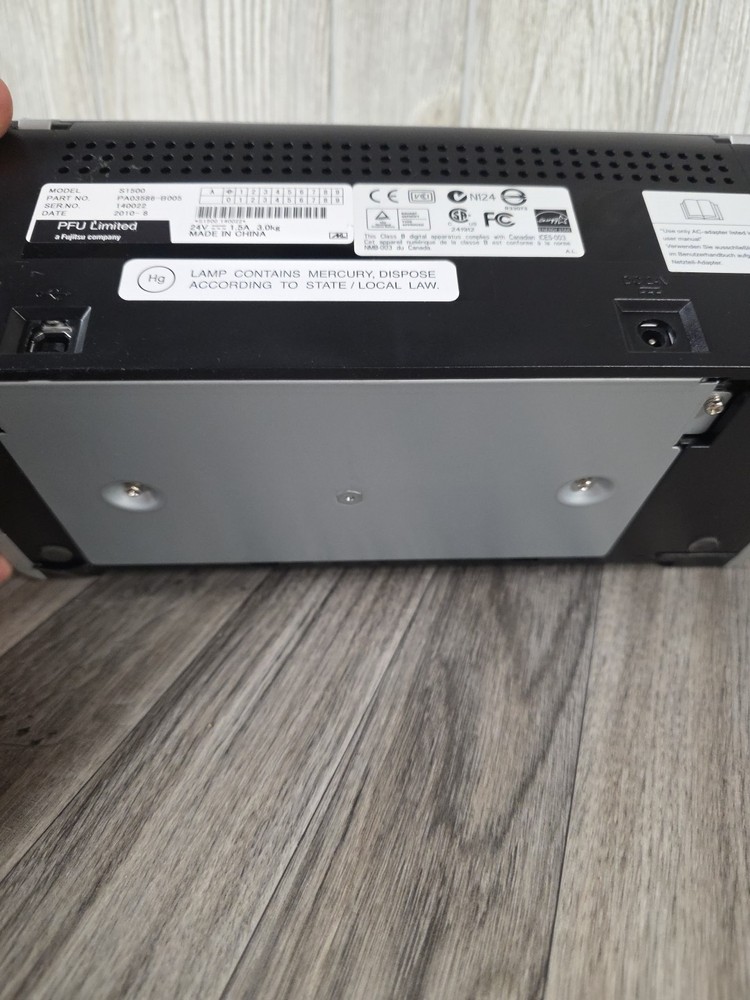 Fujitsu Ricoh ScanSnap S1500 High Speed Duplex Document Scanner