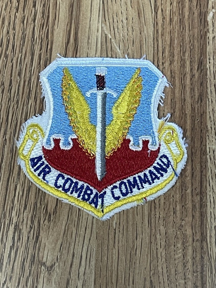 Air Combat Command Air Force Patch
