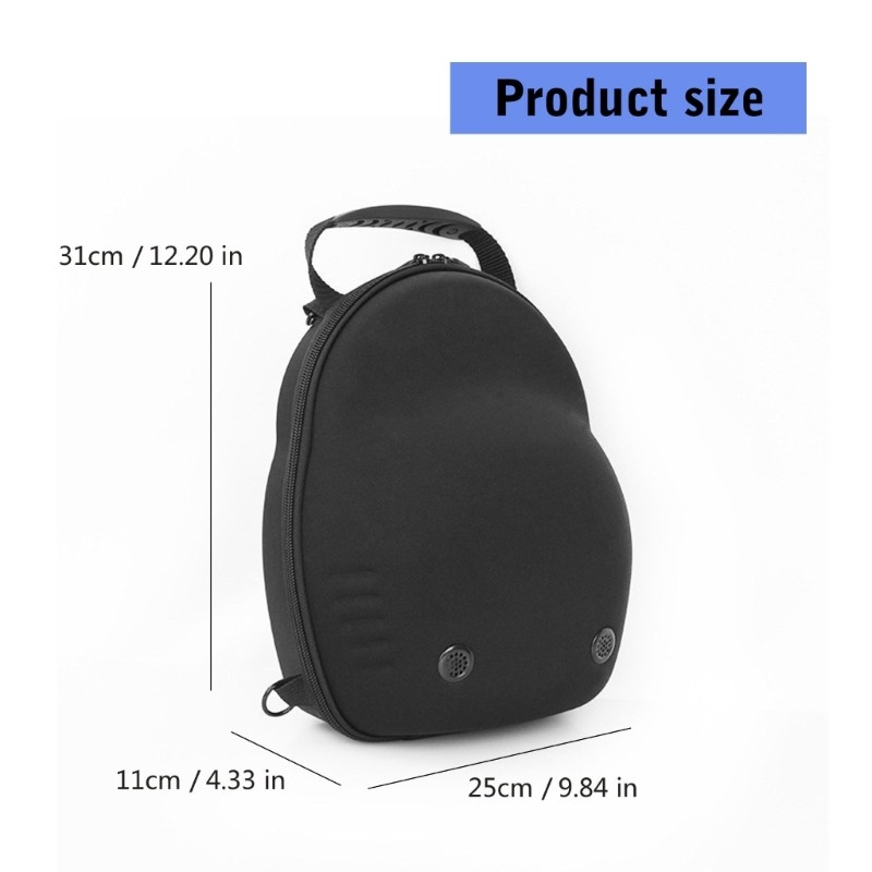 Hard Shell Caps Holder Baseball Hats Protective Case with Shoulder Strap Handle