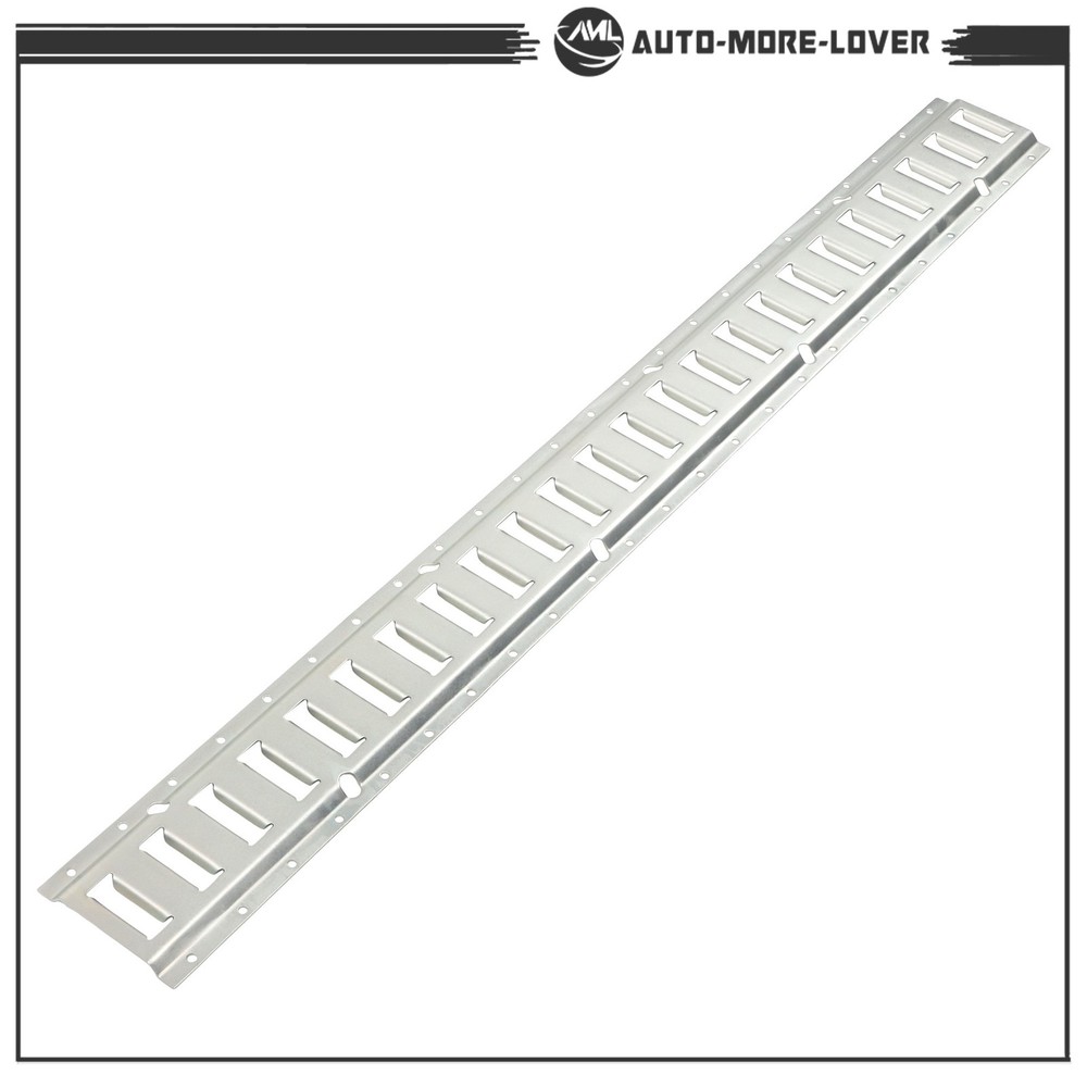 Galvanized E Track Tie Down Rail Kit 4' (6 Pack) for Garages Vans Trailers