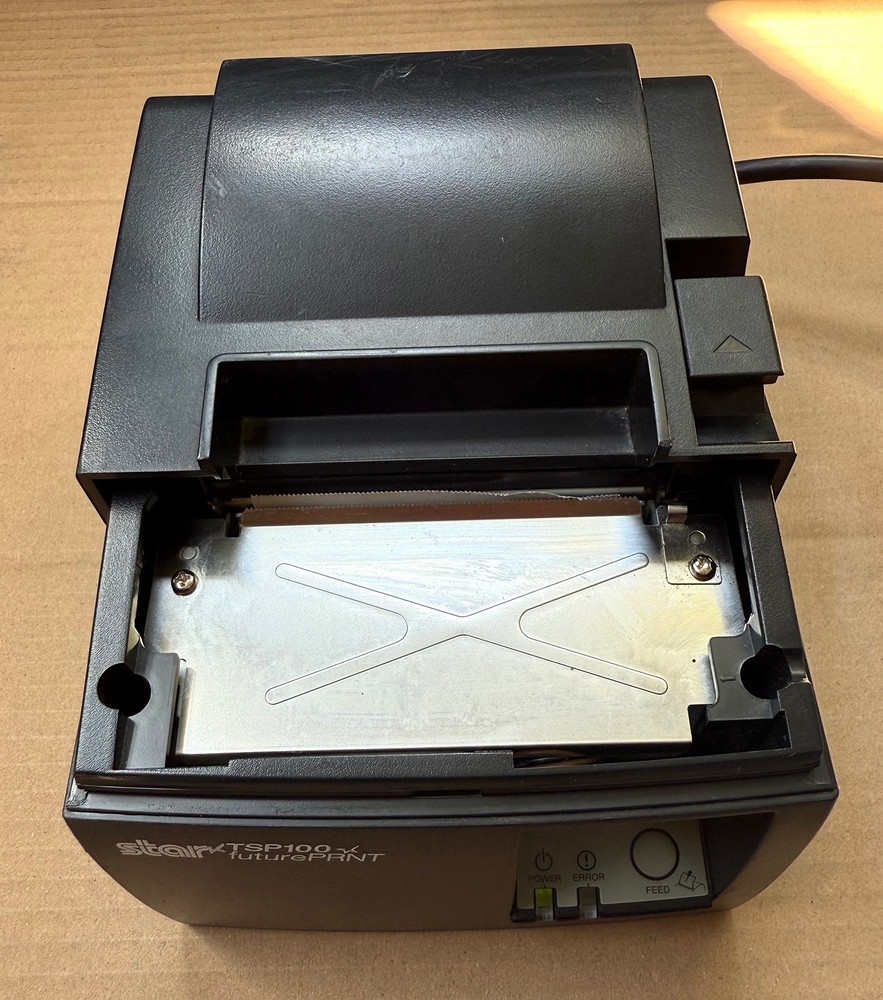 Star Micronics TSP100 FuturePRNT Thermal Receipt Printer • Missing Front Cover