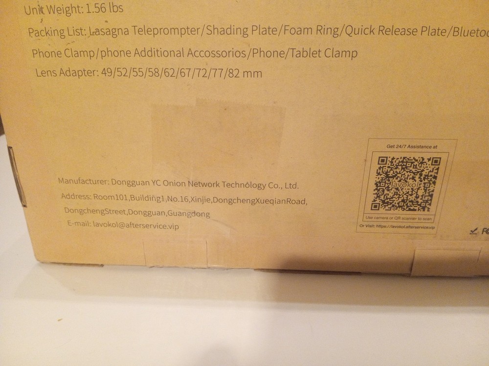 DSLR Smartphone Teleprompter Kit w/ Case Phone Tablet Video Script Reader