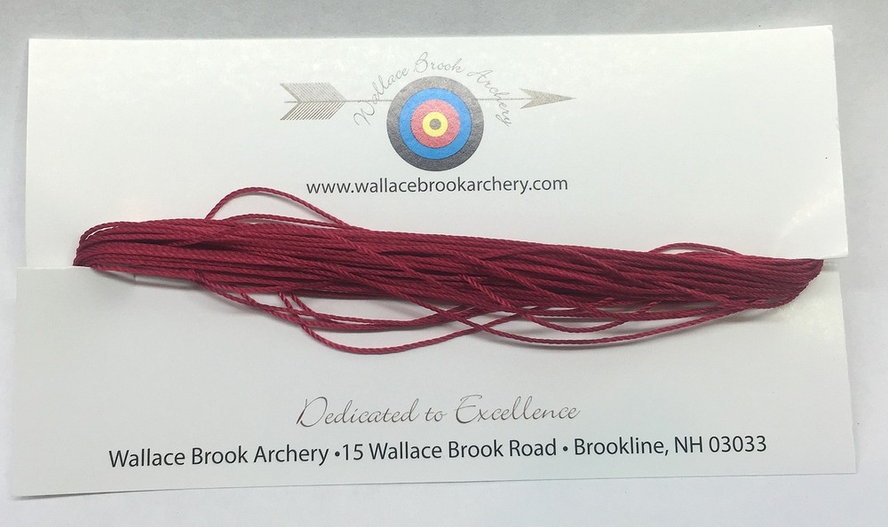 Red BCY Nock & Peep Bow String Serving Bowstring Nylon 10 yds