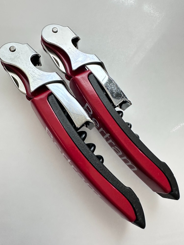 (2) BERTRAM Waiters Corkscrew Wine Key Bottle Opener