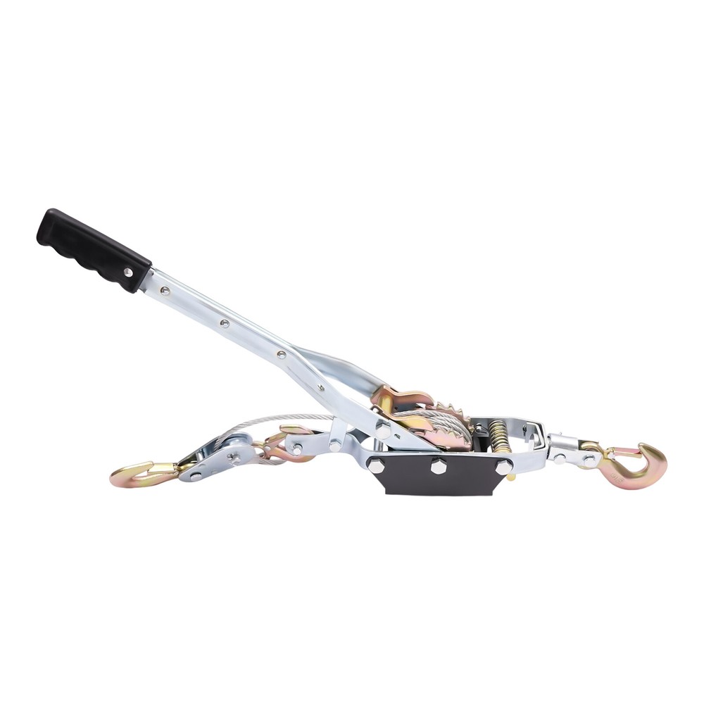 Puller Tightener Heavy Duty Cable Winch Power Puller with Hooks 5 Tons /11023lbs