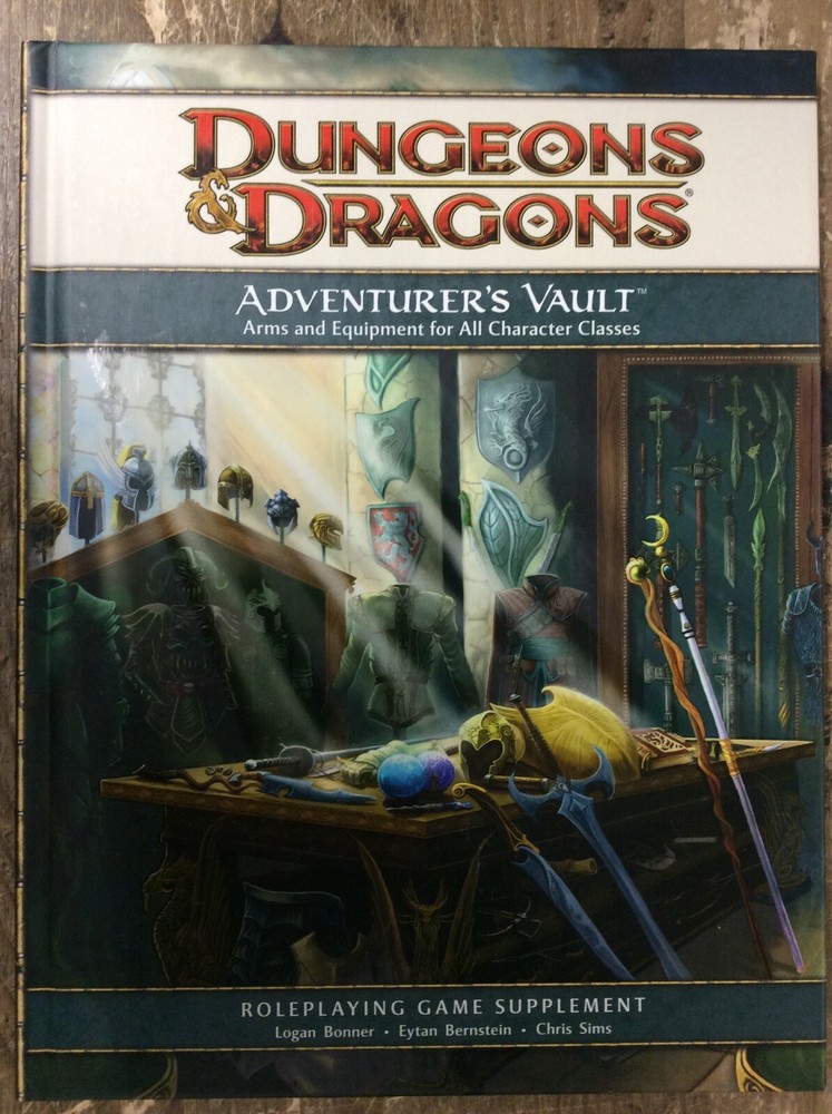 Dungeons & Dragons Adventurer’s Vault D20 Wizards Used