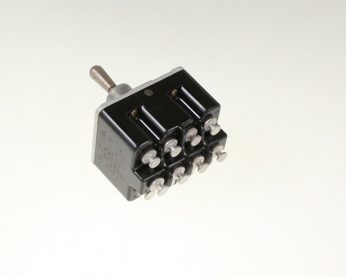 MS27736-1 MICRO SWITCH Toggle Switches: TL Series, 4 Pole Double Throw