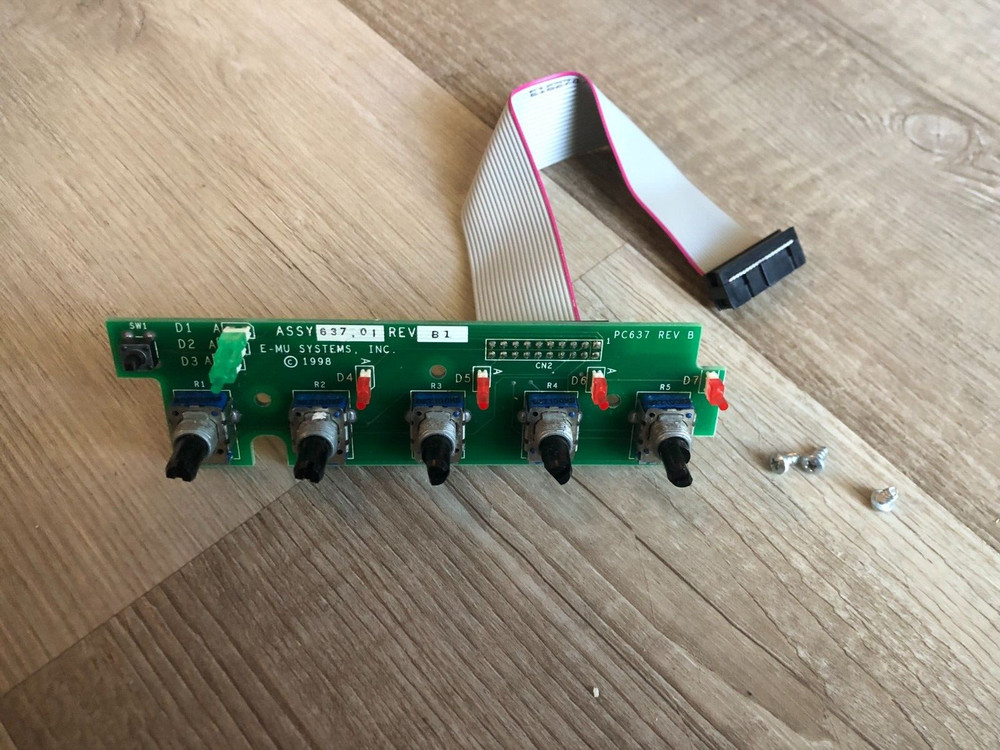 Left Panel PCB for E-MU Proteus 2000, Mo'Phatt, Xtreme, etc. Replacement Parts
