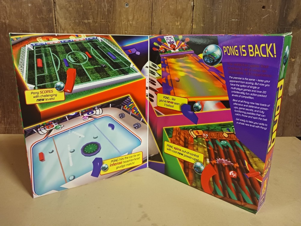 Atari Pong: The Next Level (Hasbro Interactive), Windows 95/98, CD-ROM