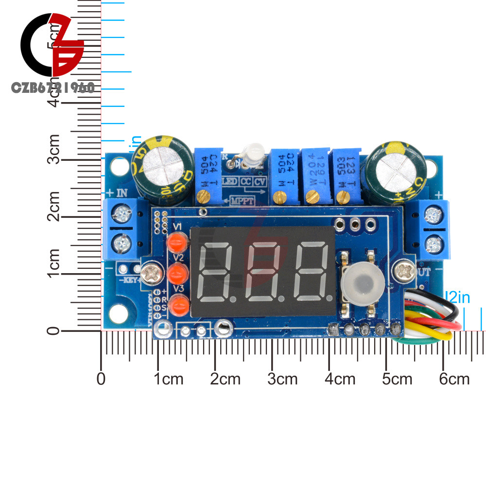 5A MPPT Solar Controller DC-DC Step-down Module Digital CC/CV Battery Charging
